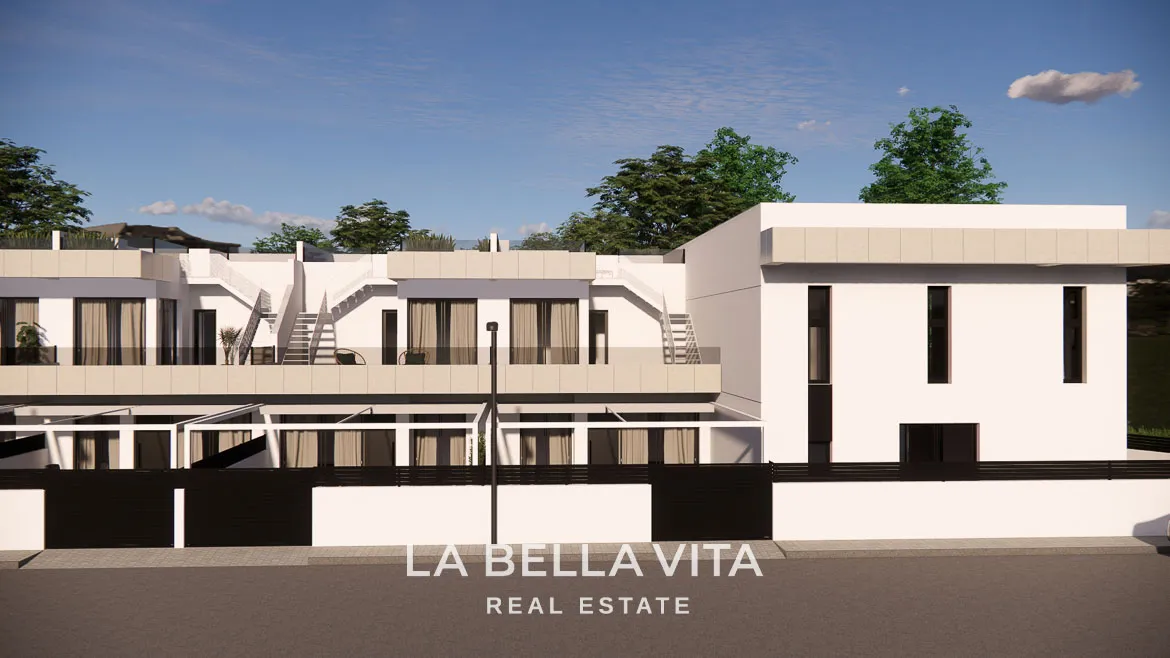 New Build Attached Homes with Private Pools & Basements for Sale in Rojales