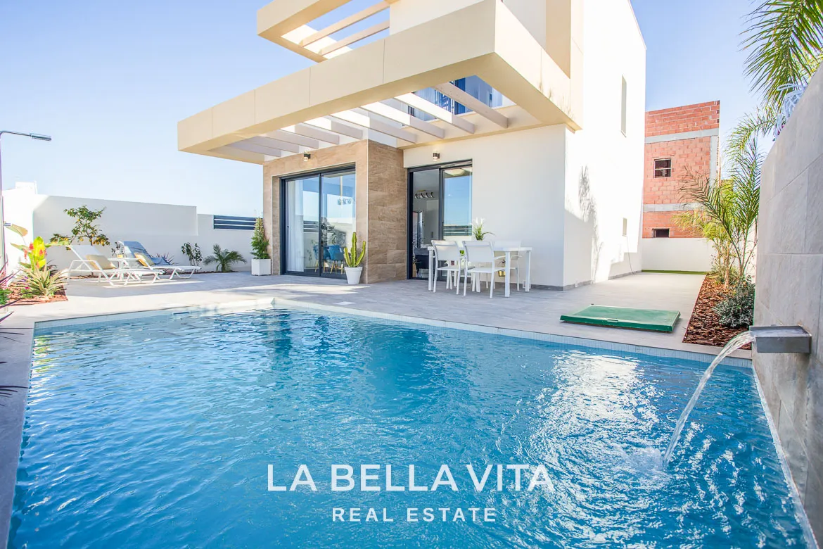 New Build Properties with pool for sale in La Herrada, Los Montesinos, Alicante, Spain
