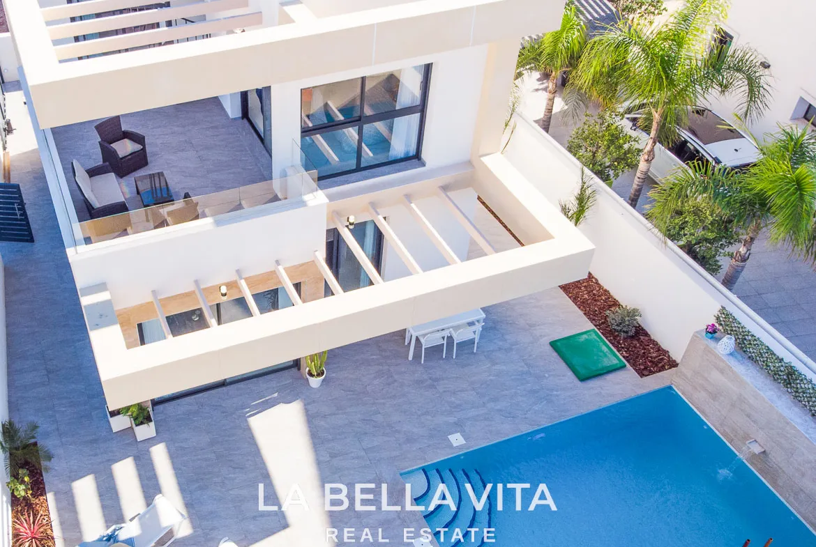 New Build Properties with pool for sale in La Herrada, Los Montesinos, Alicante, Spain
