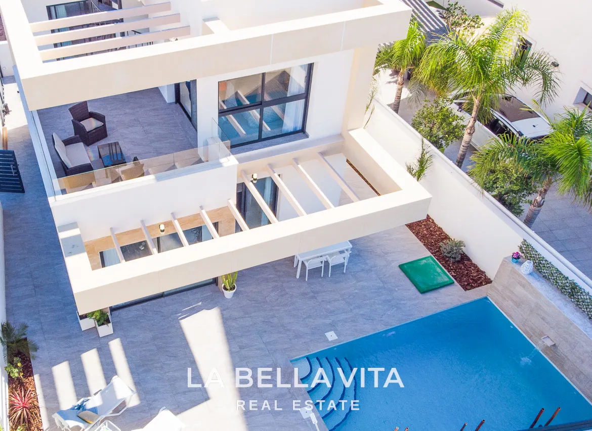 New Build Properties with pool for sale in La Herrada, Los Montesinos, Alicante, Spain