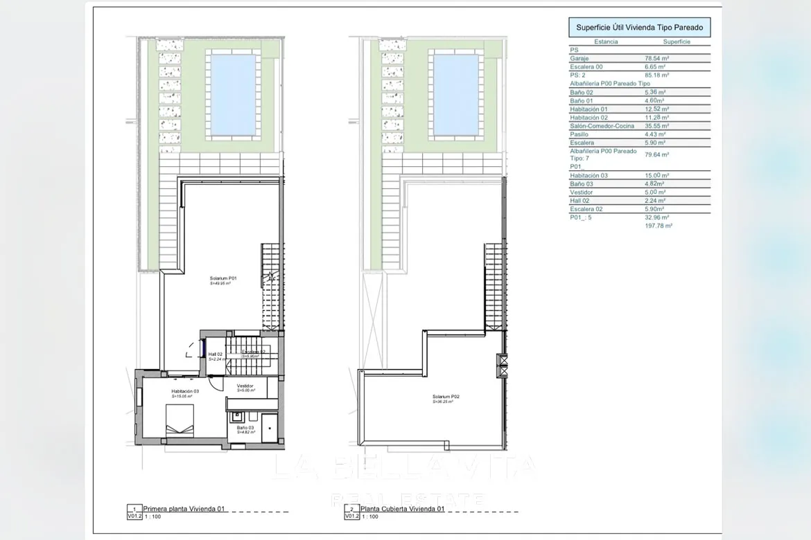 New Build Villas for Sale in Serena Golf, Los Alcázares – Private Pool and Underground Garage