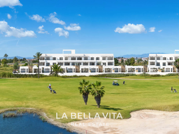 Beautiful Modern Apartments with Sea and Golf Views for sale in Serena Golf, Los Alcázares
