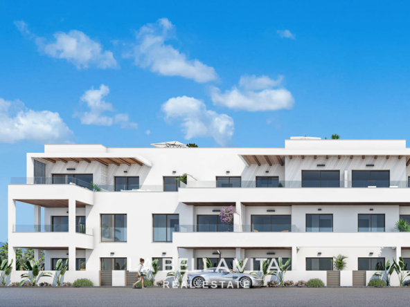 Beautiful Modern Apartments with Sea and Golf Views for sale in Serena Golf, Los Alcázares