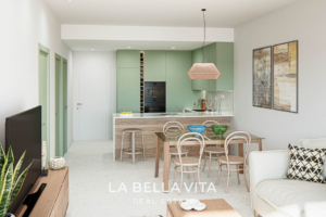 Beautiful Modern Apartments with Sea and Golf Views for sale in Serena Golf, Los Alcázares