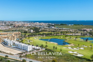Beautiful Modern Apartments with Sea and Golf Views for sale in Serena Golf, Los Alcázares