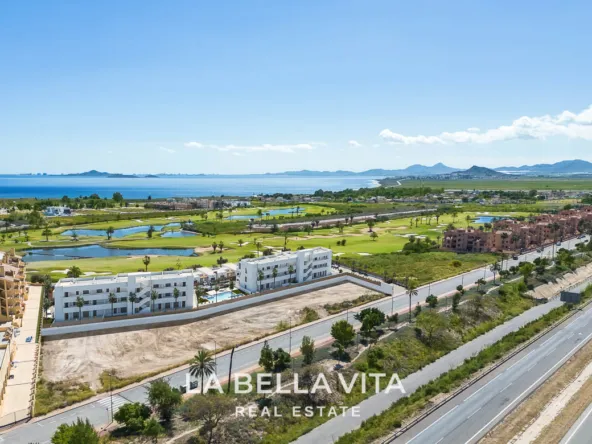 Beautiful Modern Apartments with Sea and Golf Views for sale in Serena Golf, Los Alcázares