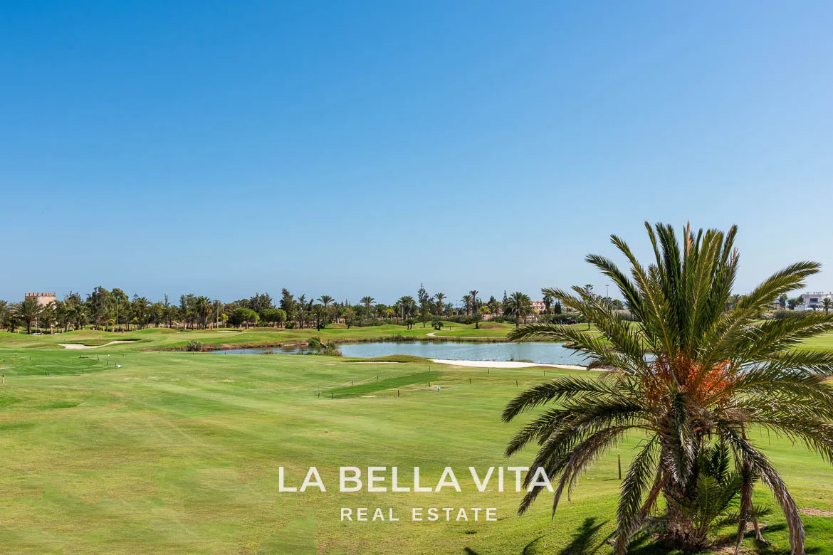 Beautiful Modern Apartments with Sea and Golf Views for sale in Serena Golf, Los Alcázares