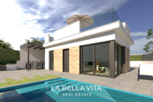 Cheap New Build Villa with private pool for sale in Los Alcazares, Murcia