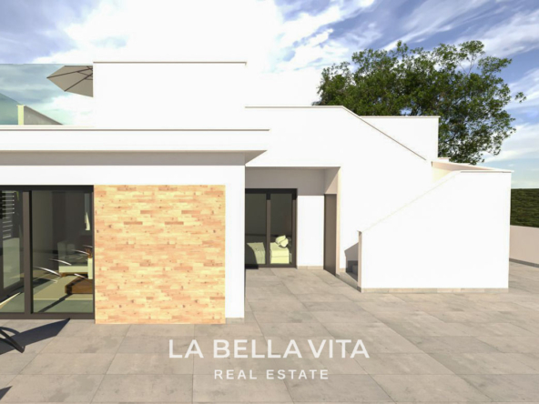 Cheap New Build Villa with private pool for sale in Los Alcazares, Murcia