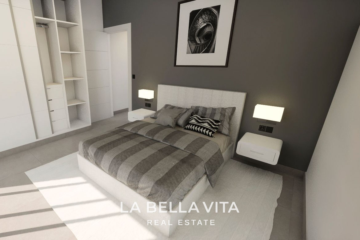 Cheap New Build Villa with private pool for sale in Los Alcazares, Murcia