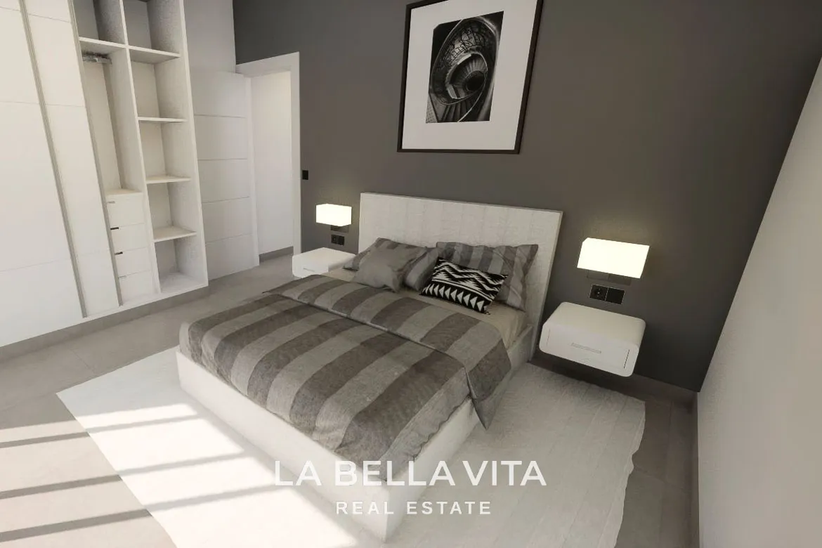 Cheap New Build Villa with private pool for sale in Los Alcazares, Murcia
