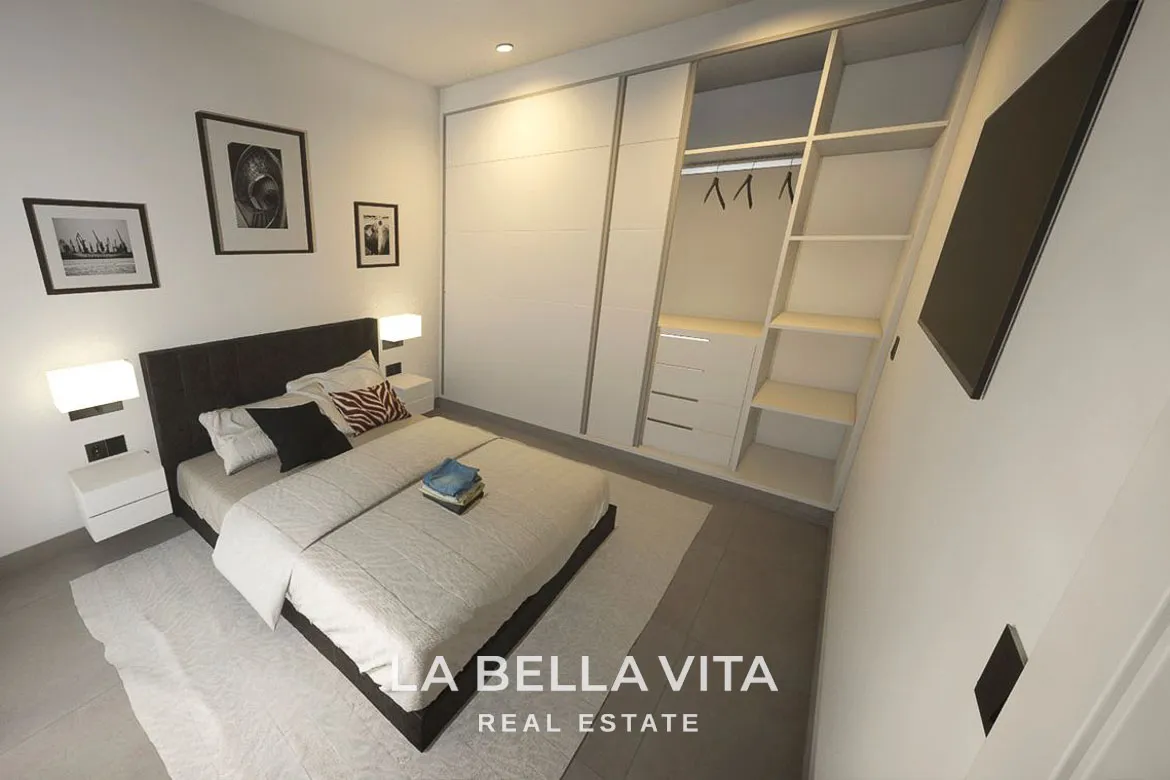 Cheap New Build Villa with private pool for sale in Los Alcazares, Murcia