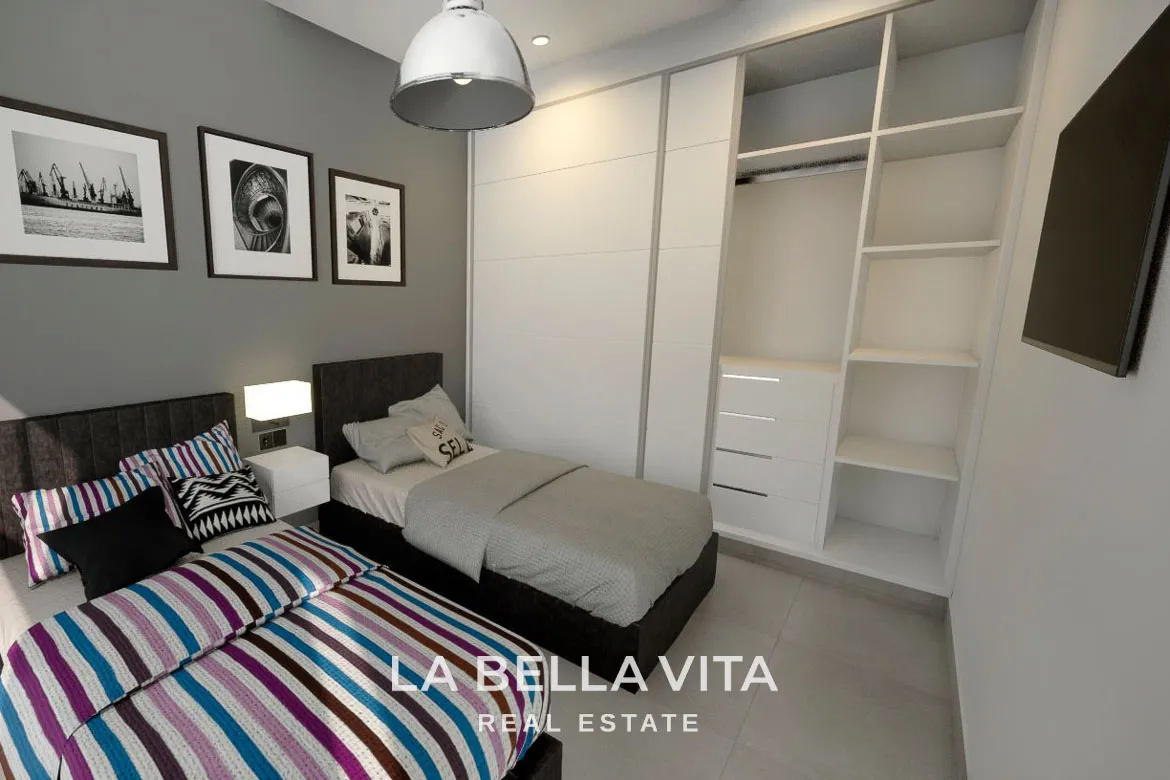 Cheap New Build Villa with private pool for sale in Los Alcazares, Murcia