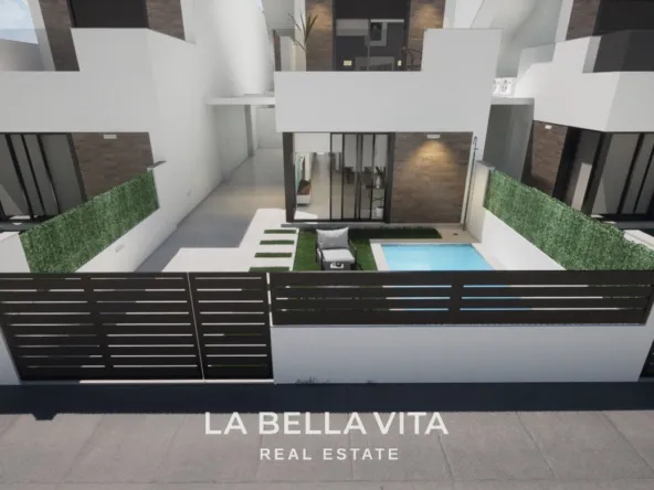 Cheap New Build Villa with private pool for sale in Los Alcazares, Murcia