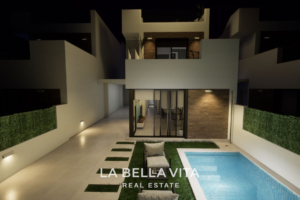 Cheap New Build Villa with private pool for sale in Los Alcazares, Murcia