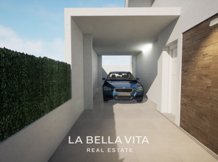 Cheap Villa for Sale in Los Alcázares – Private Pool, Rooftop Solarium & Modern Design Near the Beach