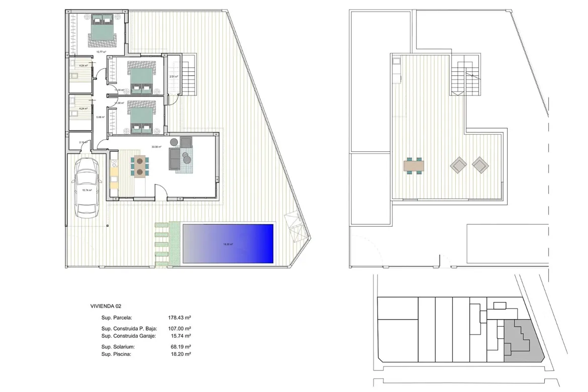 Cheap Villa for Sale in Los Alcázares – Private Pool, Rooftop Solarium & Modern Design Near the Beach