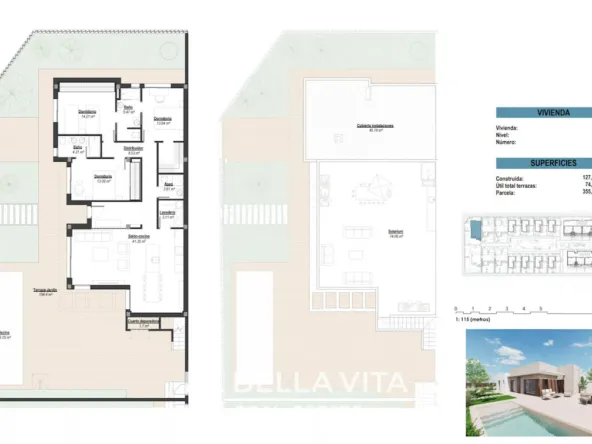Corner New Build Villa for Sale in Serena Golf, Los Alcázares – With Private Pool and Large Plot