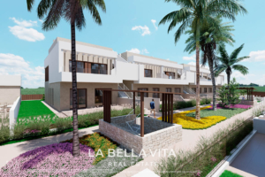 New Build Bungalow-Type Apartments for sale in Serena Golf, Los Alcázares ground and top floor