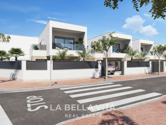 Beautiful New Build Villas with private pool for sale in San Pedro del Pinatar, Costa Calida