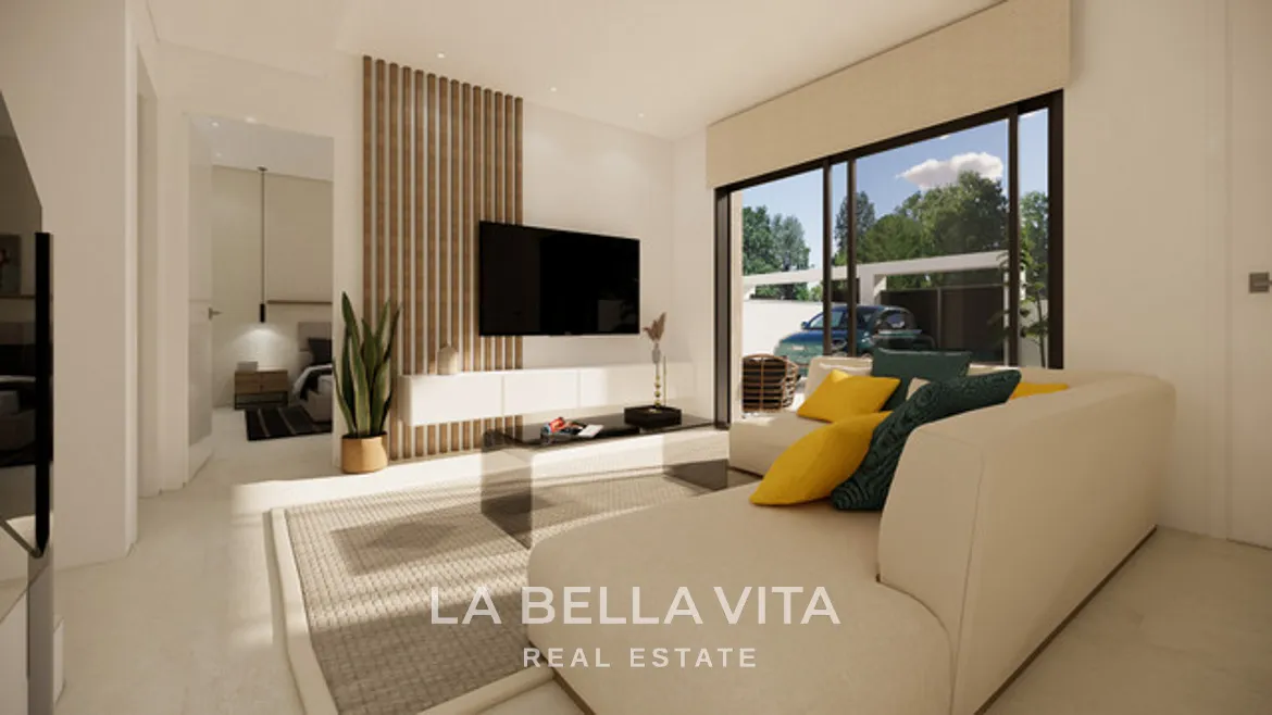 New Build Corner Villas for sale in San Fulgencio, Alicante – South-Facing, Modern with Private Pools