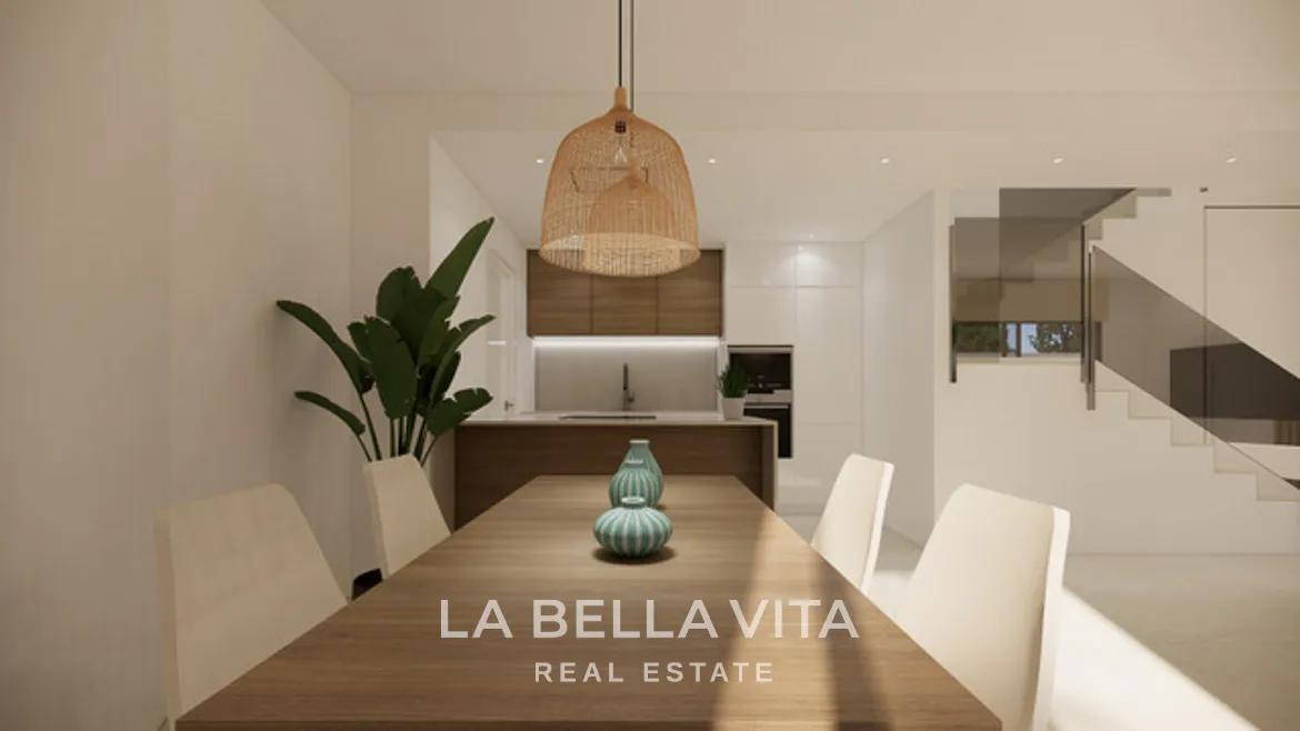 New Build Corner Villas for sale in San Fulgencio, Alicante – South-Facing, Modern with Private Pools