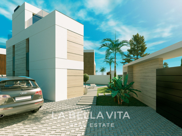 New Build Key Ready Villa with private pool for sale in Aguas Nuevas, Torrevieja