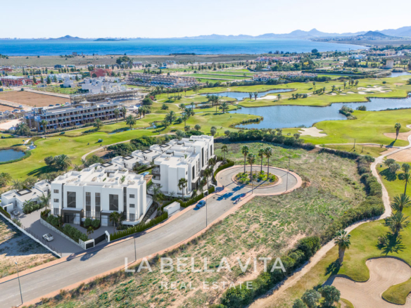 New Build Luxury Apartments for Sale in Los Alcázares – Frontline Serena Golf & Sea Views
