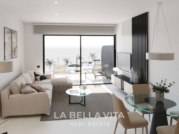 New Build Luxury Apartments for Sale in Los Alcázares – Frontline Serena Golf & Sea Views