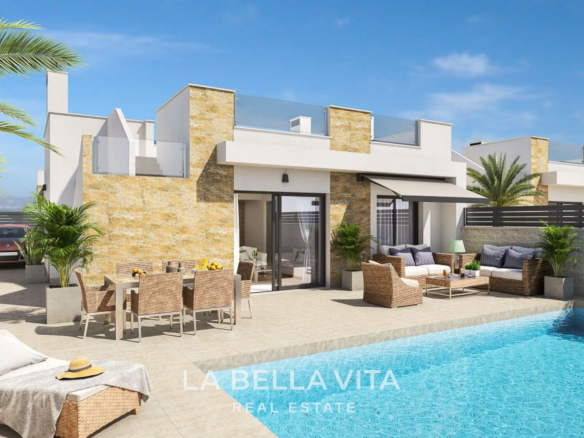 New Build Villas for sale in La Marina Oasis – Modern One-Storey Homes with Private Pool