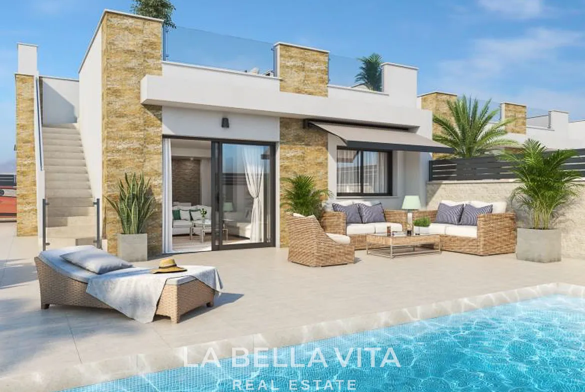New Build Villas for sale in La Marina Oasis – Modern One-Storey Homes with Private Pool