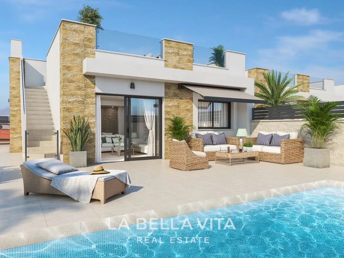 New Build Villas for sale in La Marina Oasis – Modern One-Storey Homes with Private Pool
