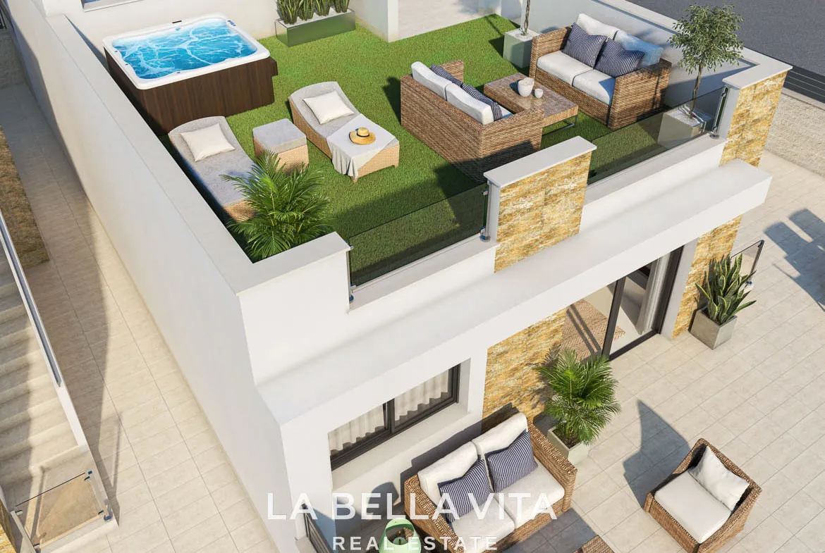 New Build Villas for sale in La Marina Oasis – Modern One-Storey Homes with Private Pool