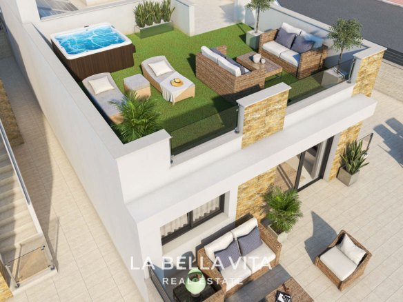 New Build Villas for sale in La Marina Oasis – Modern One-Storey Homes with Private Pool