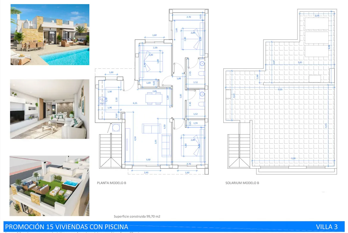 New Build Villas for sale in La Marina Oasis – Modern One-Storey Homes with Private Pool