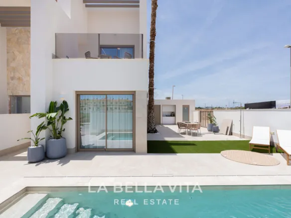 New Build Semi-Detached Properties with private pools for sale in Lo Marabu, Ciudad Quesada, Alicante, Spain