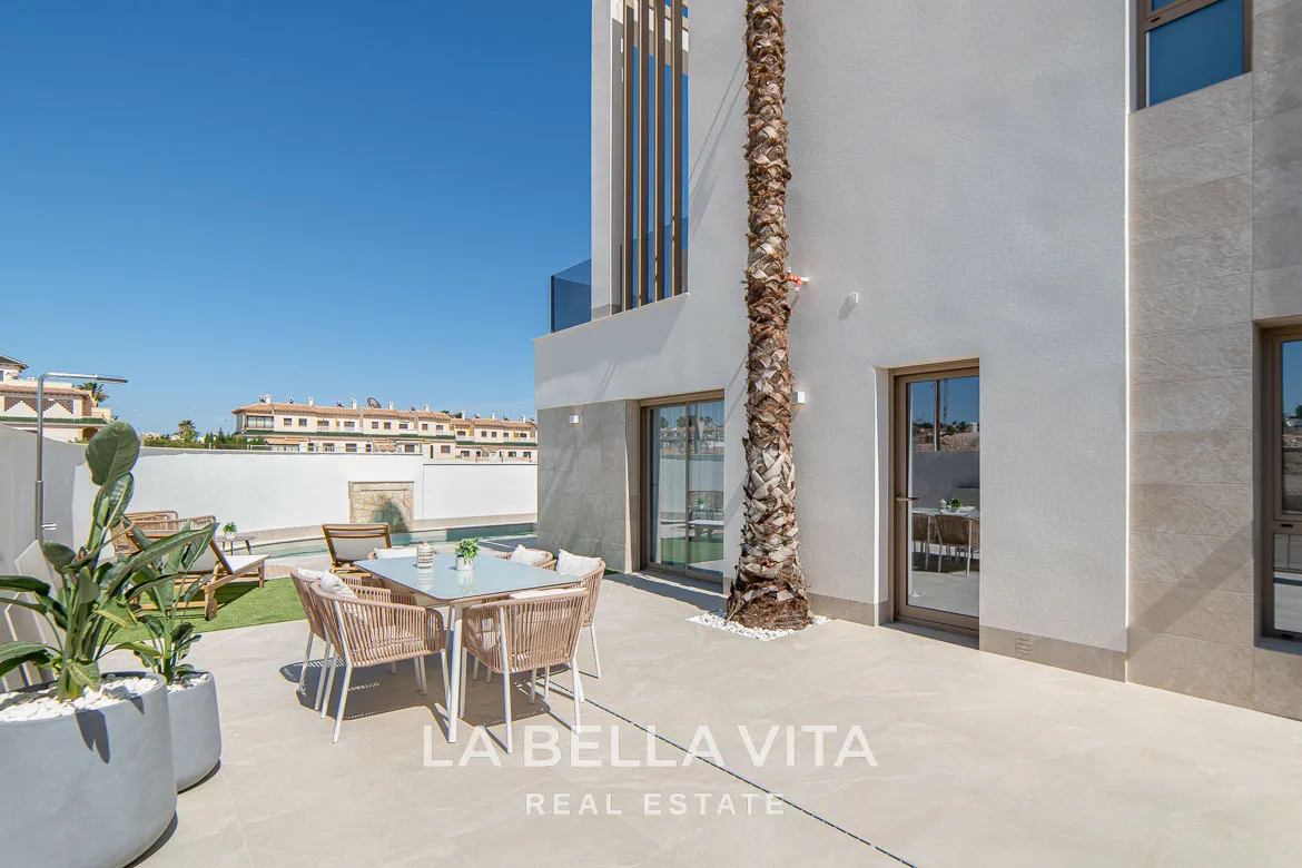 New Build Semi-Detached Properties with private pools for sale in Lo Marabu, Ciudad Quesada, Alicante, Spain