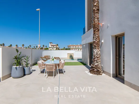 New Build Semi-Detached Properties with private pools for sale in Lo Marabu, Ciudad Quesada, Alicante, Spain