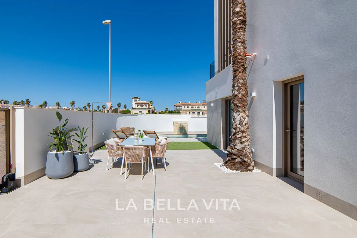 New Build Semi-Detached Properties with private pools for sale in Lo Marabu, Ciudad Quesada, Alicante, Spain