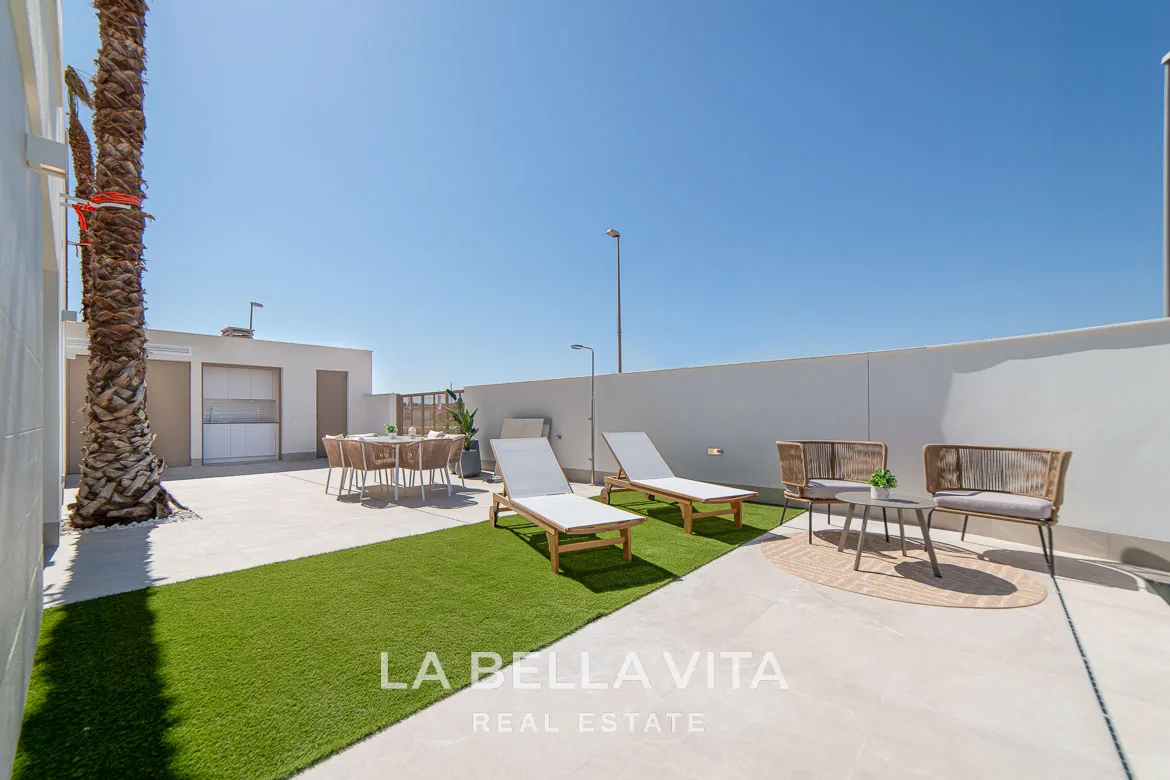 New Build Semi-Detached Properties with private pools for sale in Lo Marabu, Ciudad Quesada, Alicante, Spain