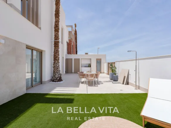 New Build Semi-Detached Properties with private pools for sale in Lo Marabu, Ciudad Quesada, Alicante, Spain