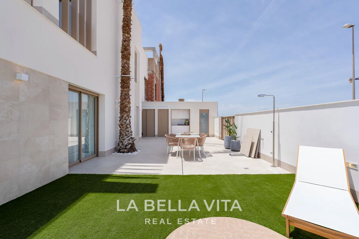 New Build Semi-Detached Properties with private pools for sale in Lo Marabu, Ciudad Quesada, Alicante, Spain