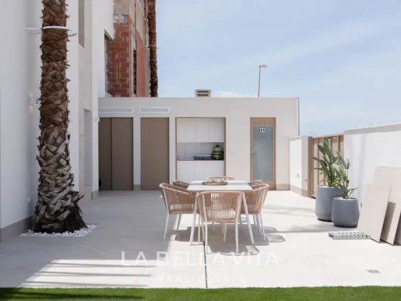 New Build Semi-Detached Properties with private pools for sale in Lo Marabu, Ciudad Quesada, Alicante, Spain