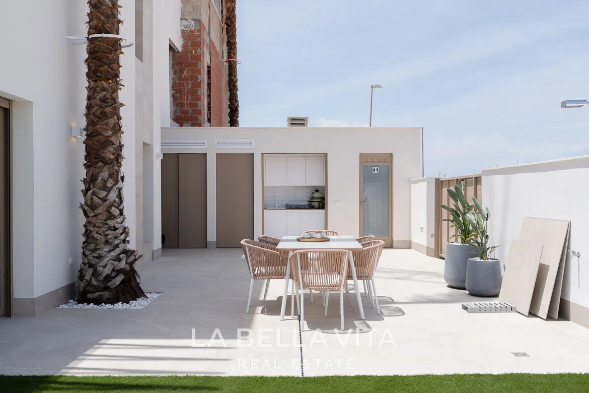 New Build Semi-Detached Properties with private pools for sale in Lo Marabu, Ciudad Quesada, Alicante, Spain