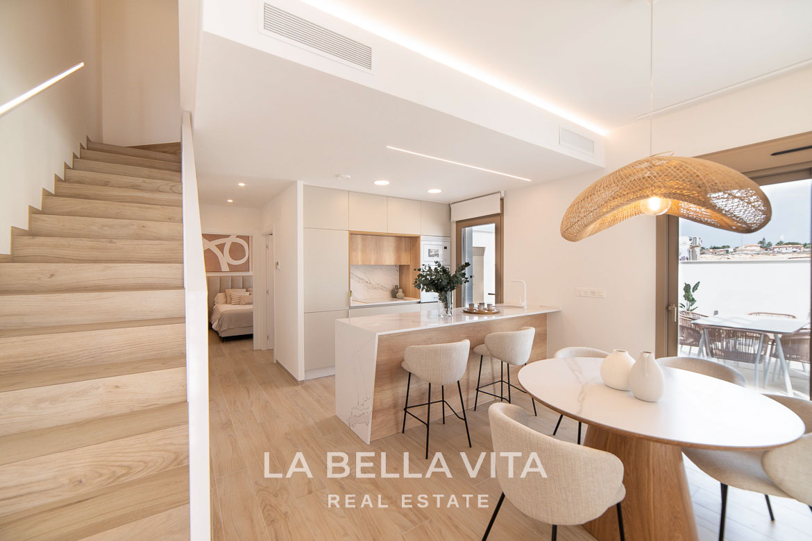 New Build Semi-Detached Properties with private pools for sale in Lo Marabu, Ciudad Quesada, Alicante, Spain