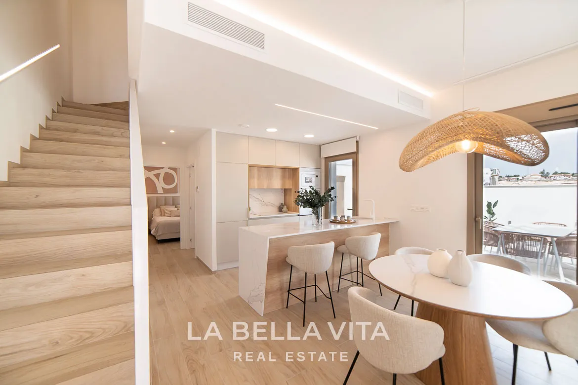 New Build Semi-Detached Properties with private pools for sale in Lo Marabu, Ciudad Quesada, Alicante, Spain