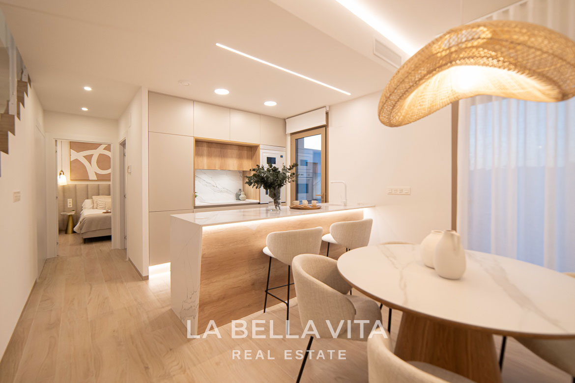 New Build Semi-Detached Properties with private pools for sale in Lo Marabu, Ciudad Quesada, Alicante, Spain