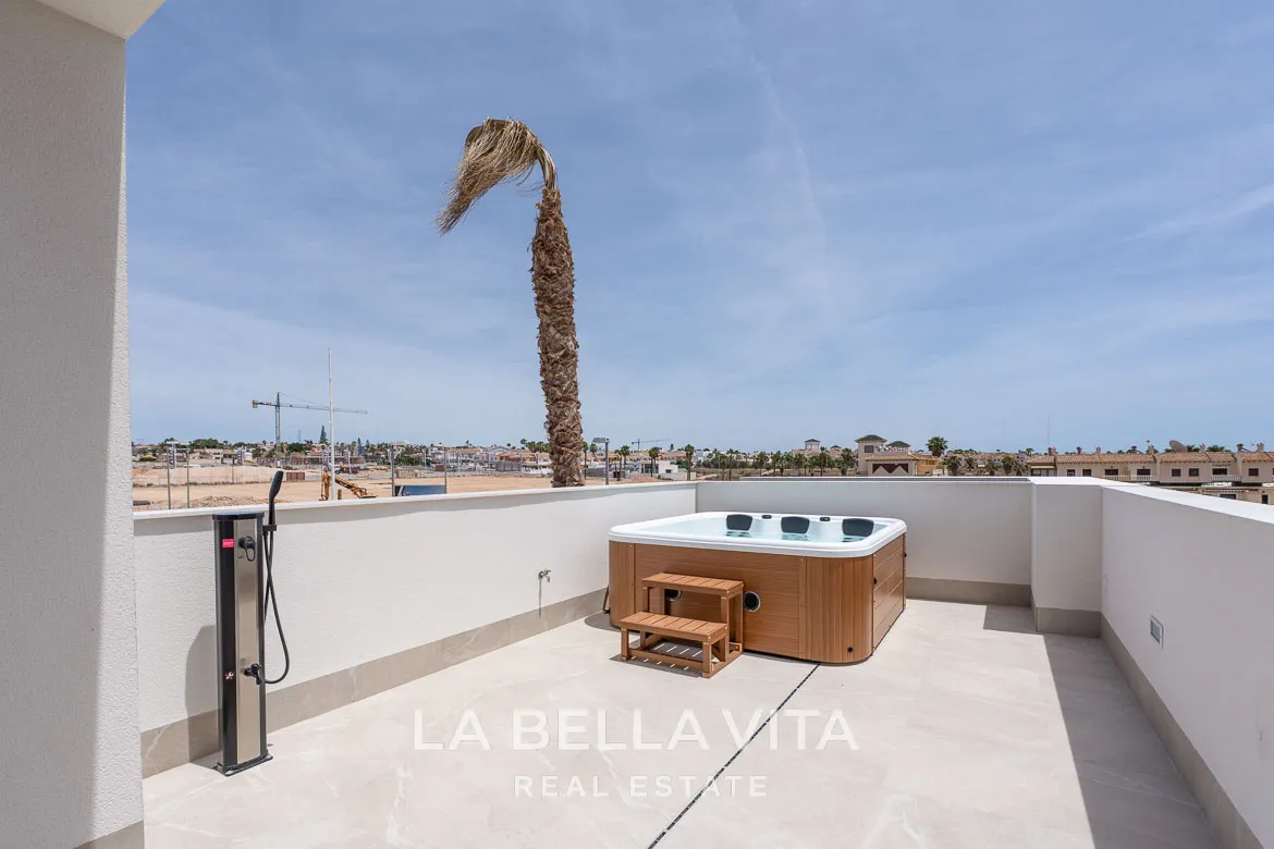 New Build Semi-Detached Properties with private pools for sale in Lo Marabu, Ciudad Quesada, Alicante, Spain