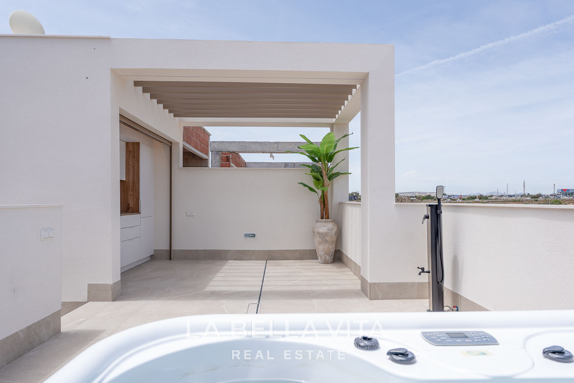 New Build Semi-Detached Properties with private pools for sale in Lo Marabu, Ciudad Quesada, Alicante, Spain