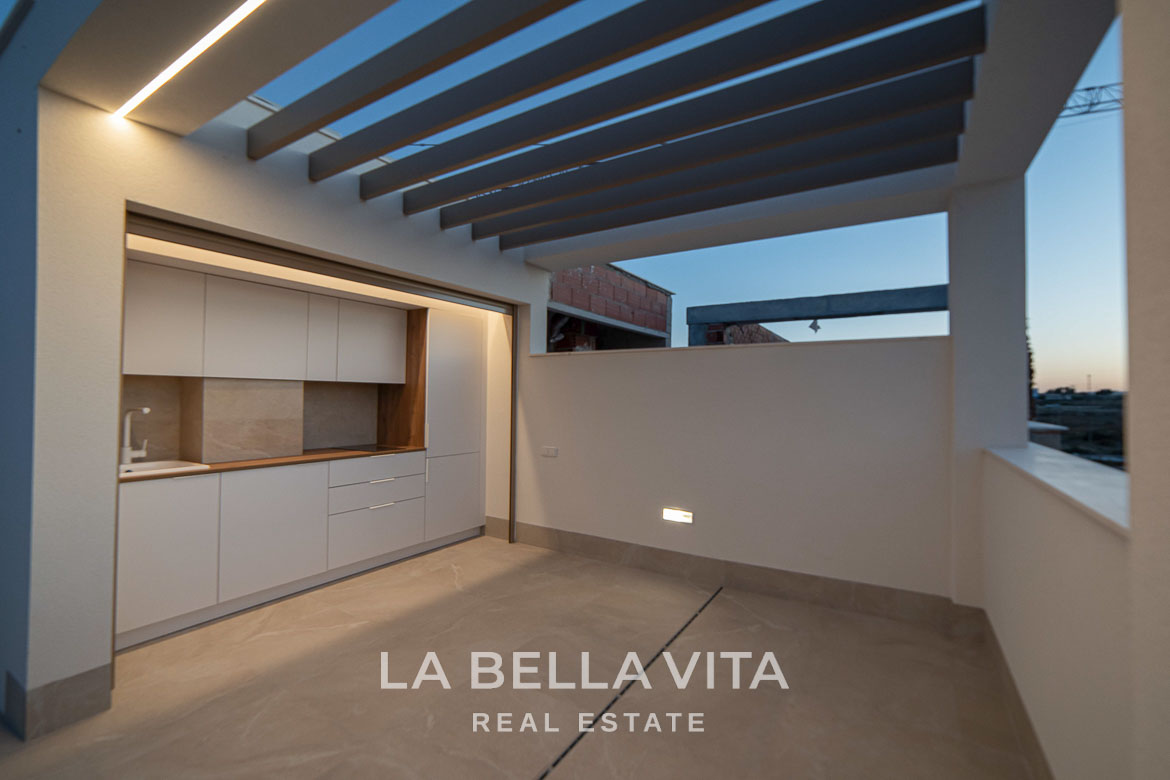 New Build Semi-Detached Properties with private pools for sale in Lo Marabu, Ciudad Quesada, Alicante, Spain